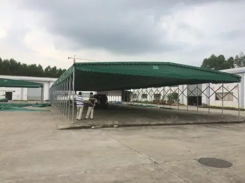 新田县膜结构推拉棚